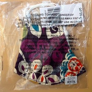 Vera Bradley Cotton Face Mask - Plum Crazy